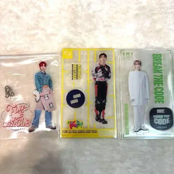 INI 기무라 마사야 아크릴 스탠드 3점 세트