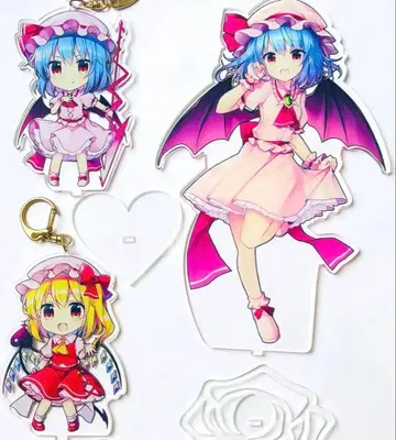 동방Project 레밀리아 플랑 아크릴 스탠드 아크릴 키링