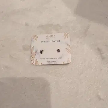 MAMSA 925 실버 프리미엄 귀걸이 외