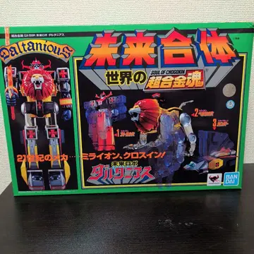 반다이 초합금혼 GX-59R 미래 로봇 달타니스 합체 피규어