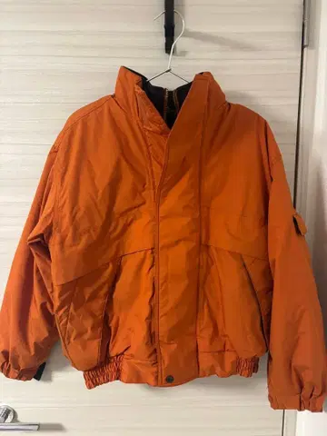 자중당 Jichodo 방한복 스노우보드웨어 오렌지 겨울 자켓