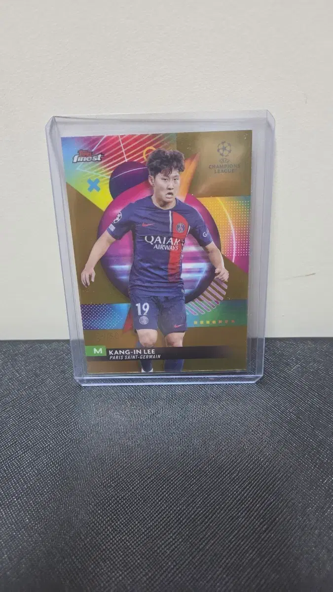 Topps 이강인 파리생제르망 선수 카드 50한정