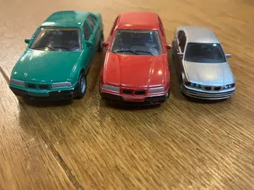 BMW 다이캐스트 325i 325i 미니카 3대 세트