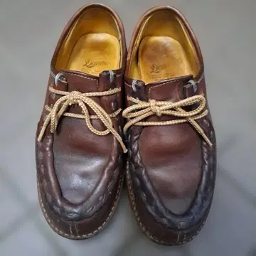 Danne 브라운 가죽 로퍼