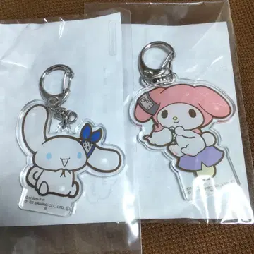 산리오 NARUTO 아크릴 참 2세트 시나몬 마이멜로디