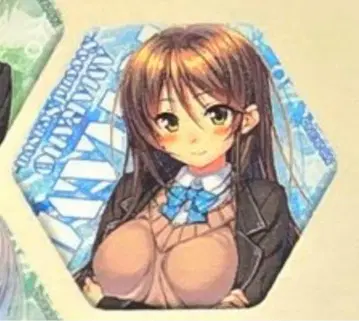 모에페디아 캐릭터 페스티벌 한정판 아마카노 캔뱃지 이치노세 호나미