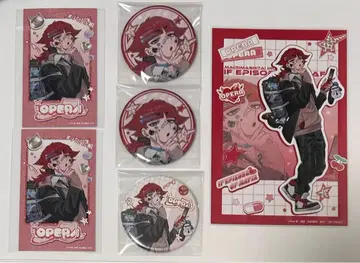 마계의 왕자 if 마피아 파보테리아 캔뱃지 특전 트레이딩 카드 오페라