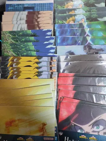 제일복권 나의 히어로 아카데미아 이어지는 마음 H상 캔버스풍 보드 모음