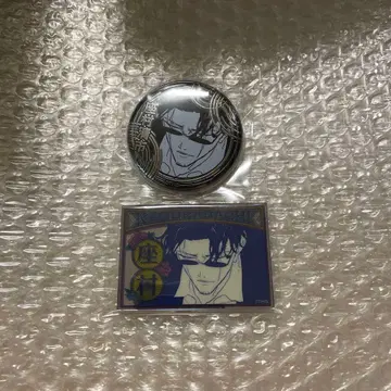 카구라바치 펍 미러풍 아크릴 스티커 컬렉션 실버 캔뱃지 좌촌