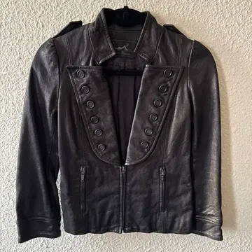 블랙 가죽 자켓 프리 사이즈