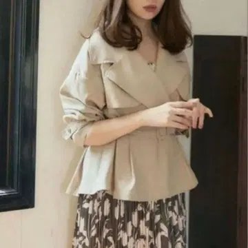 Herlipto Everyday Belted Trench Jacket M