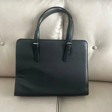 블랙 가죽 비즈니스 백 하루야마