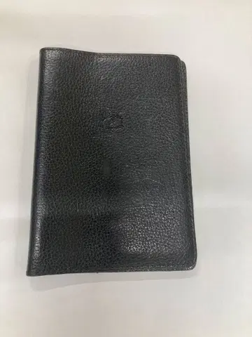 일비종떼 ILBISONTE 여권 케이스 커버 가죽 블랙