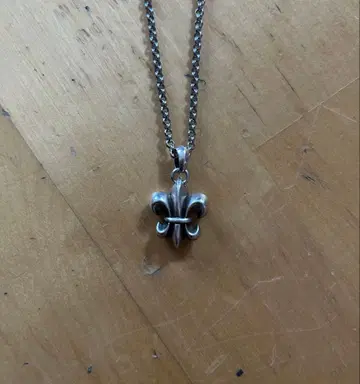 실버925 플뢰르 드 리스 목걸이