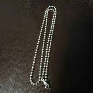 silver925 스털링 실버 볼 체인 목걸이