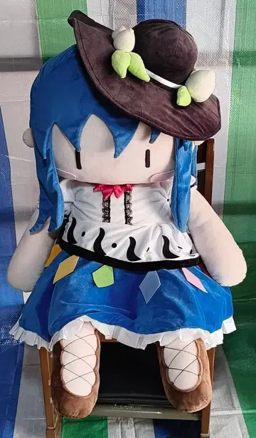 동방Project 히나나이 텐시 봉제 인형 빅 사이즈