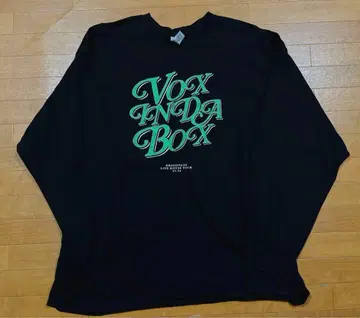 Dragon Ash 롱티 VOX in DA BOX 블랙 XL 사이즈