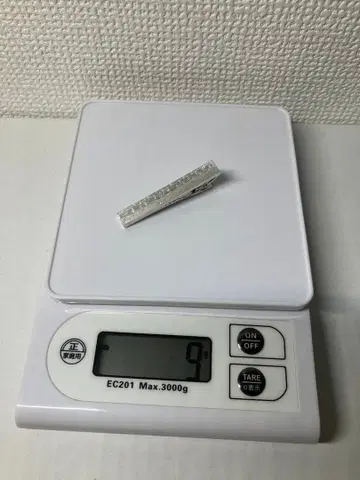 WAKO 실버 넥타이핀