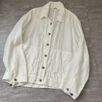 두지엠 클라세 OG linen G 자켓 화이트