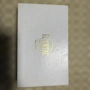 EL PORTAL 브라운 가죽 장지갑