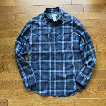 엘엘빈 체크 셔츠 폴리 셔츠 00s L.L.Bean