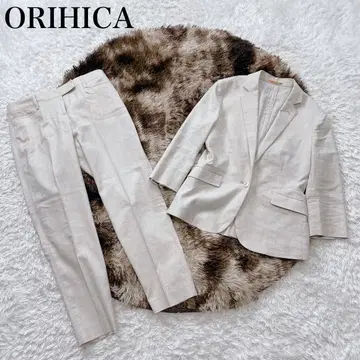 새상품급 오리히카 라임 팬츠 수트 셋업 워셔블 최근 모델