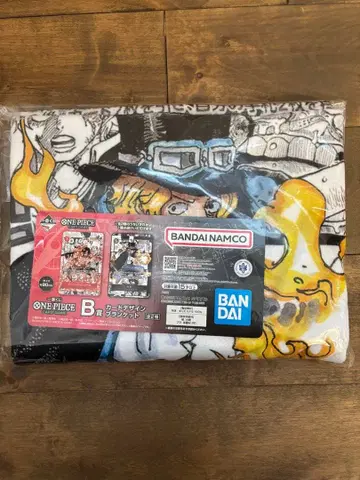 원피스 제일복권 B상 사보 카드 디자인 담요