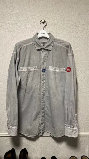 C.E/CAVEMPT OVERDYE CORD DESIGN BIGSHIRT