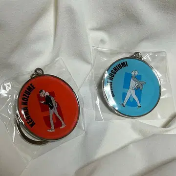 하이큐!! RUN 메탈 키링 컬렉션 코즈메 켄마 & 호시우미 코라이