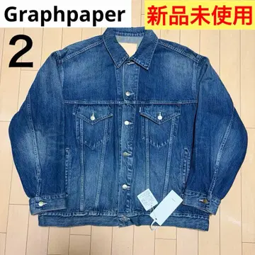 Graphpaper 데님 자켓 그라프 페이퍼 DARK FADE