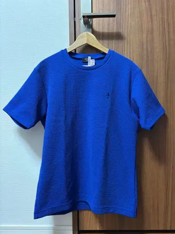 EPOCA UOMO 반팔 T셔츠 50 블루 새상품급 자카드 고급스러움