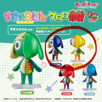 개구리 중사 케로로 피규어 스키야라톤