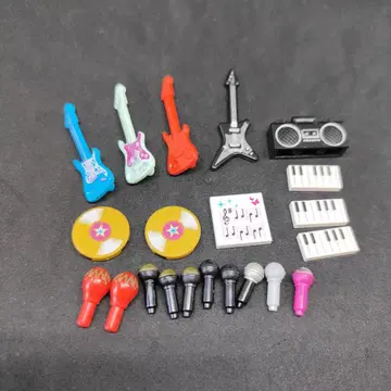 레고 기타 피아노 라디오 카세트 레코드 마이크 프렌즈 음악 가수 마라카스