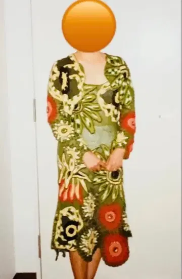 츠모리치사토 코튼 니트 원피스