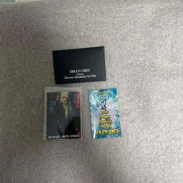 DIR EN GREY MORTAL DOWNER 트레이딩 카드&스티커 쿄