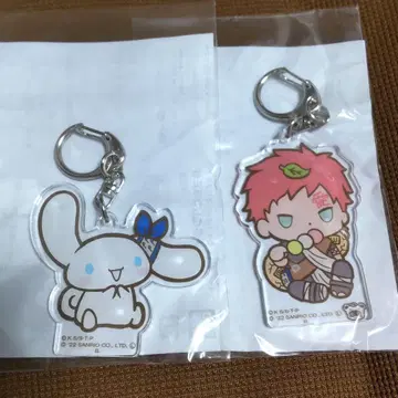 산리오 NARUTO 아크릴 참 2세트