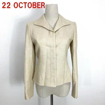 A773 뱅드 옥토버 자켓 울 안감 있음 베이지 36