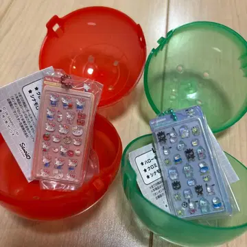 산리오 캡슐 토이 세트 키티 하피단부이