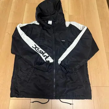 X-girl 나일론 후드티