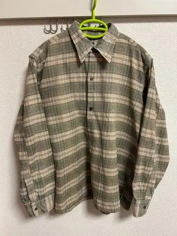 [ 레어 ] 프랑스제 Kidur 빈티지 그랑 파샤 셔츠 풀오버 체크