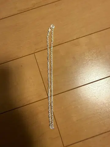 오늘 한정 가격 SV 실버 925 아즈키 체인 각인 있음