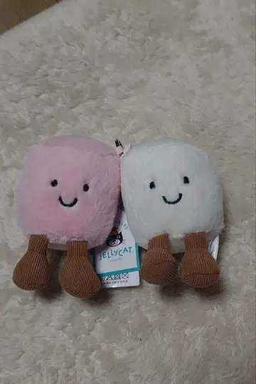 Jellycat 제리캣 마쉬멜로우 키링 JELLY CAT