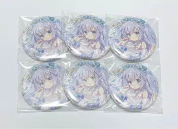 주문은 토끼입니까? 치노 캔뱃지 6개 세트