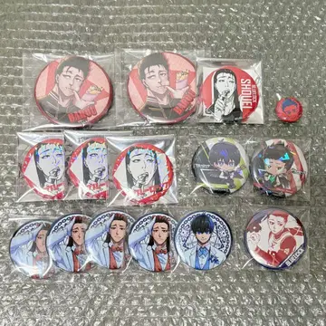 블루 록 이사기 요이치 바로 쇼에이 캔뱃지 세트