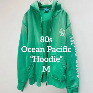 80s Ocean Pacific 올드 서프 빈티지 후드티 L