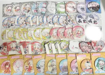 마후마후 캔뱃지 세트 56점