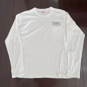 레어 텐더 로인 TENDERLOIN CALIFORNIA 롱 T 화이트 L