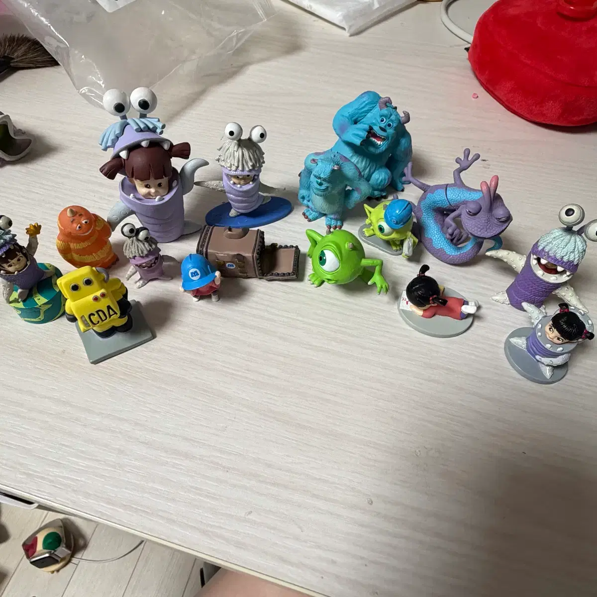 Bulk) Disney Pixar Monsters, Inc. Figure Roz & jeff Fungus | Bunjang Global