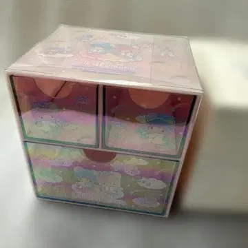 새상품 산리오 리틀트윈스타 키키라라 퍼프포프 오로라 체스트