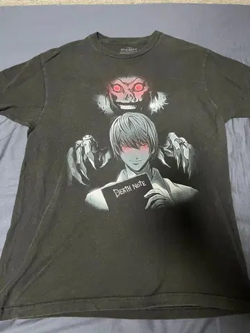 DEATH NOTE 티셔츠 블랙